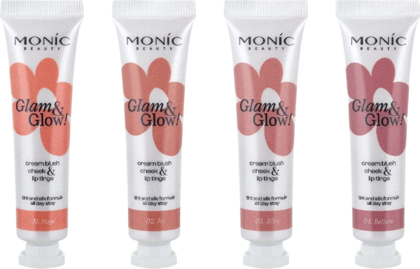 Изображение товара Румяна Monic Beauty Glow Up! Cream Blush Cheek&Lip Tinge тон 01 Hope
