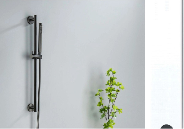 Изображение товара Душевой гарнитур Aquatek Европа AQ2012BGM (черный хром)