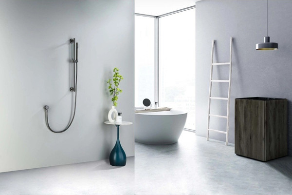 Изображение товара Душевой гарнитур Aquatek Европа AQ2012BGM (черный хром)