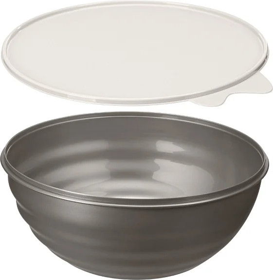 Изображение товара Миска Phibo Wave с крышкой 433228142 (металлик бежевый)