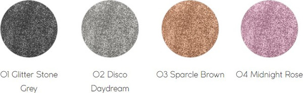 Изображение товара Подводка для глаз жидкая Monic Beauty Glam&Glow! тон 01 Glitter Stone Grey