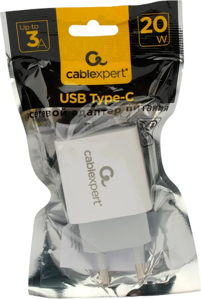 Изображение товара Адаптер питания сетевой Cablexpert MP3A-PC-44 (белый)