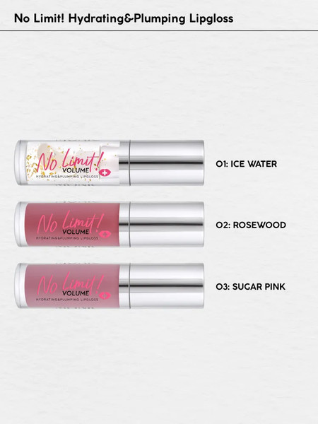 Изображение товара Блеск для губ Monic Beauty No Limit! Volume Extra Hydrating&Strenght тон 02 Rosewood