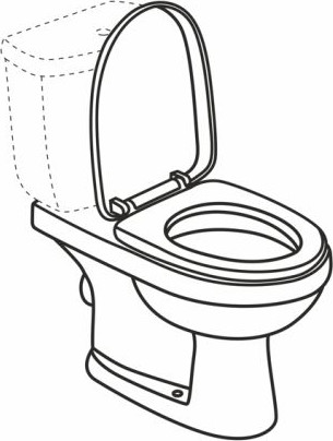 Изображение товара Чаша унитаза напольного AV Engineering AVFTNR2620AB