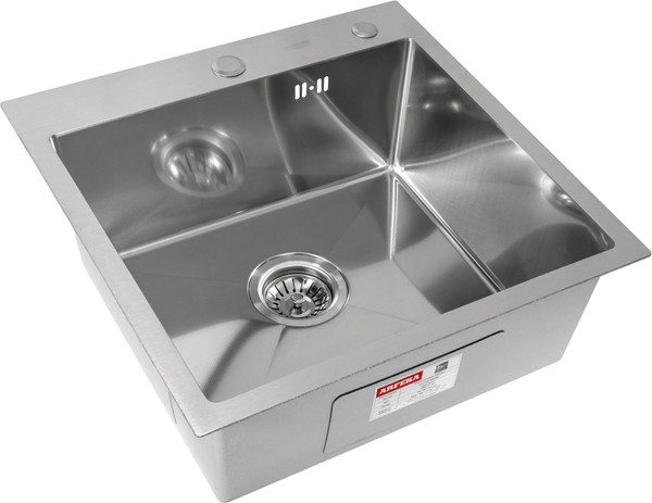 Изображение товара Мойка кухонная Arfeka Eco AR 50x50 (Satin Decor Millet Grains)