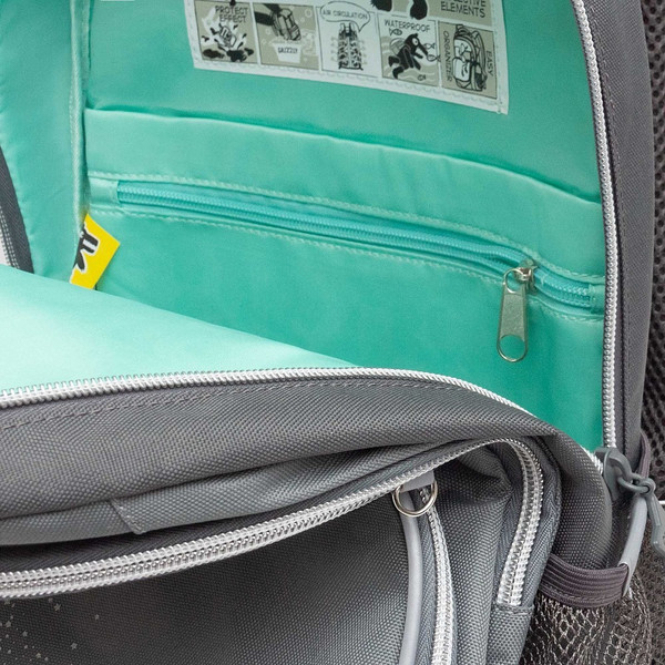 Изображение товара Школьный рюкзак Grizzly RG-560-2 (серый)