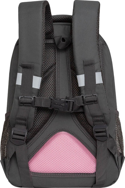 Изображение товара Школьный рюкзак Grizzly RG-560-2 (серый/розовый)