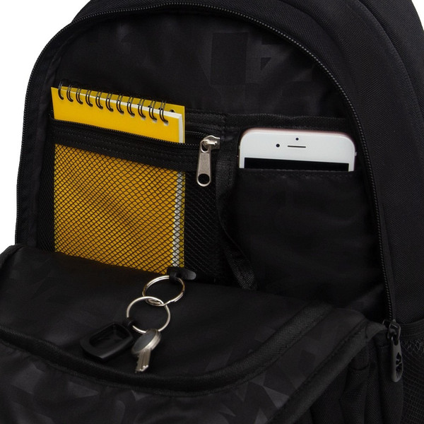 Изображение товара Школьный рюкзак Grizzly RG-562-1 (черный/золото)