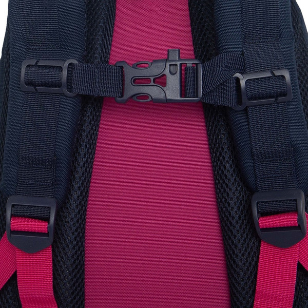 Изображение товара Школьный рюкзак Grizzly RG-562-2 (синий/фуксия)