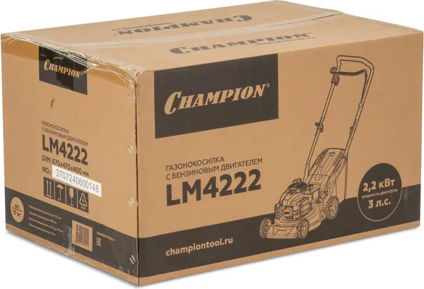 Изображение товара Газонокосилка бензиновая Champion LM4222