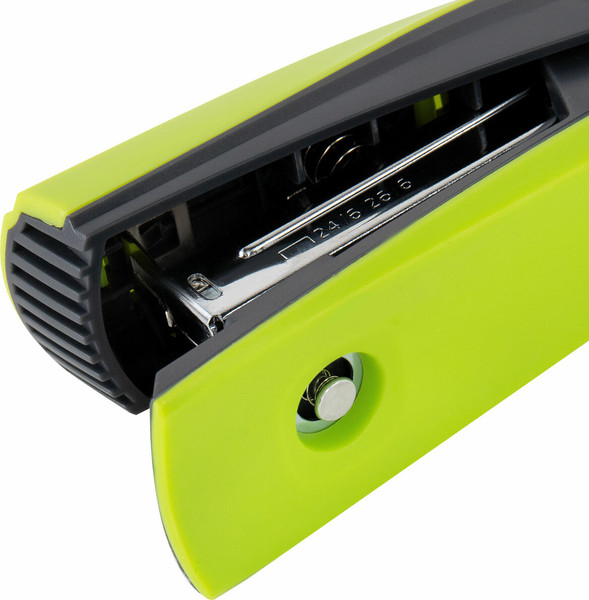 Изображение товара Степлер Brauberg №24/6 / 272741 (зеленый/черный)