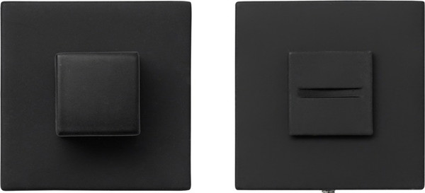 Изображение товара Фиксатор дверной защелки VELA Techno WC-Q-BL (черный)