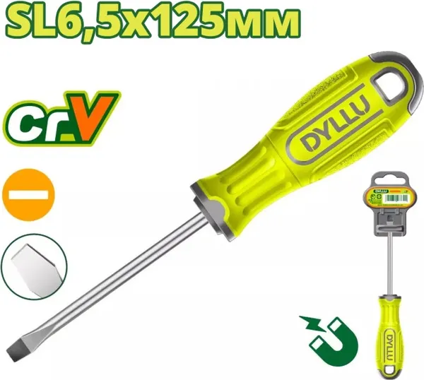 Изображение товара Отвертка DYLLU SL6.5 125мм / DTSD1265