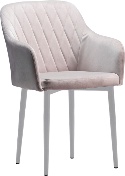 Изображение товара Стул Памир Марсель F81 (светло-серый/белая опора, поворотный)