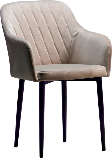 Изображение товара Стул Памир Марсель F08 (бежевый/черная опора, поворотный)