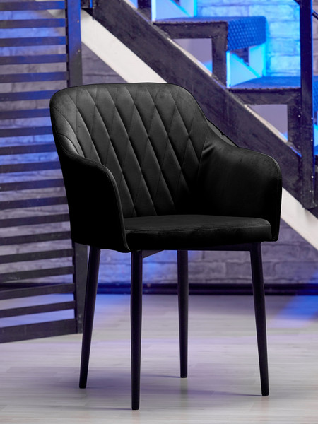 Изображение товара Стул Памир Марсель F90 (черный/черная опора, поворотный)