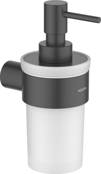 Изображение товара Дозатор для жидкого мыла Aquatek Лира AQ4405MB (матовый черный)