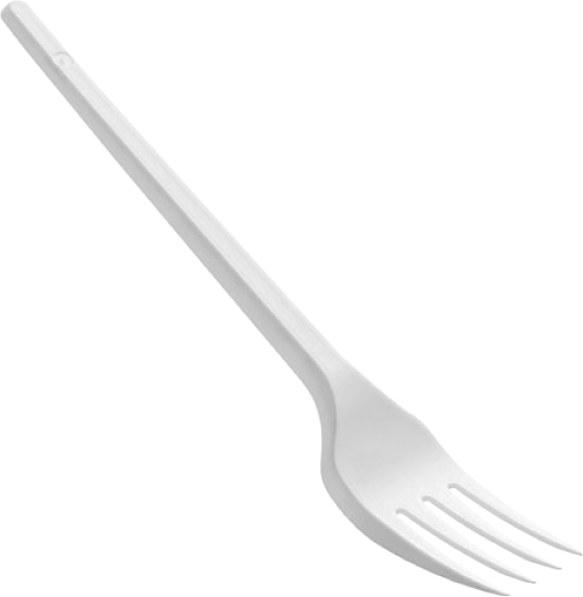 Изображение товара Набор одноразовых вилок Паксервис Компакт 165мм / 285981 (300шт, белый)