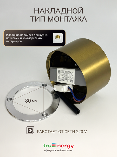 Изображение товара Точечный светильник Truenergy 11502