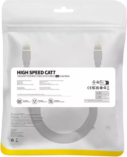 Изображение товара Кабель Baseus High Speed CAT7 / B00133207111-04 (5м)