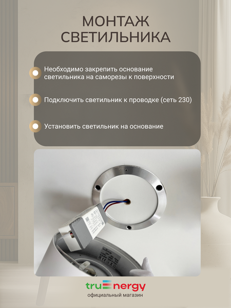 Изображение товара Точечный светильник Truenergy 11503