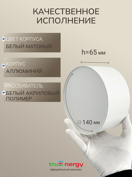 Изображение товара Точечный светильник Truenergy 11506