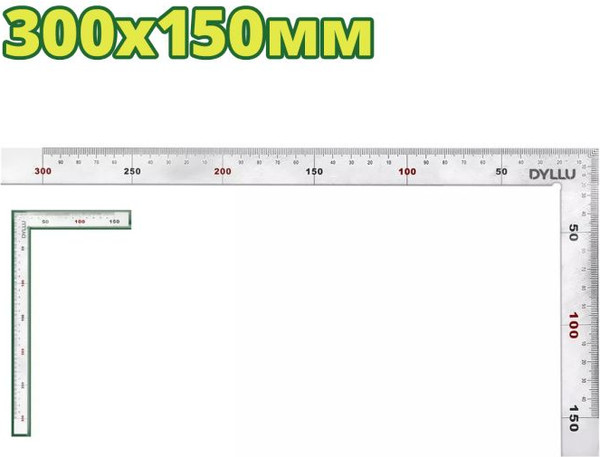 Изображение товара Угольник DYLLU 300х150мм / DTSR4330