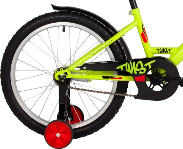 Изображение товара Детский велосипед Novatrack Twist 20 / 201TWIST.GN5 (зеленый)