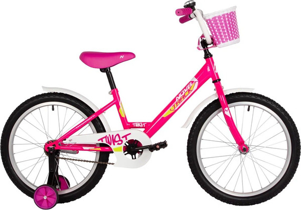Изображение товара Детский велосипед Novatrack Twist 20 / 201TWIST.PN5 (розовый, разобранный, в коробке)