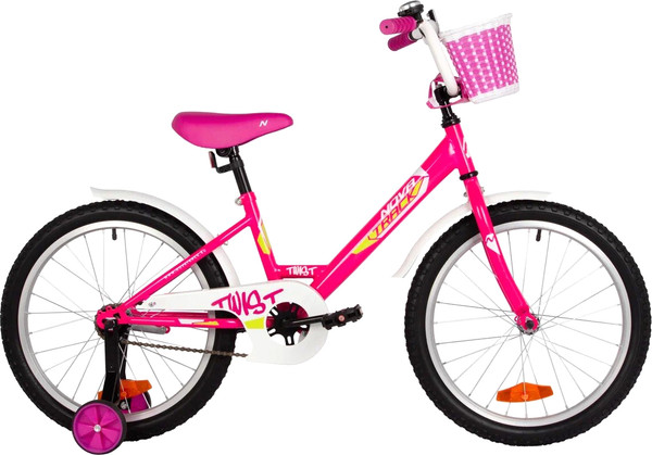 Изображение товара Детский велосипед Novatrack Twist 20 / 201TWIST.PN5 (розовый, разобранный, в коробке)