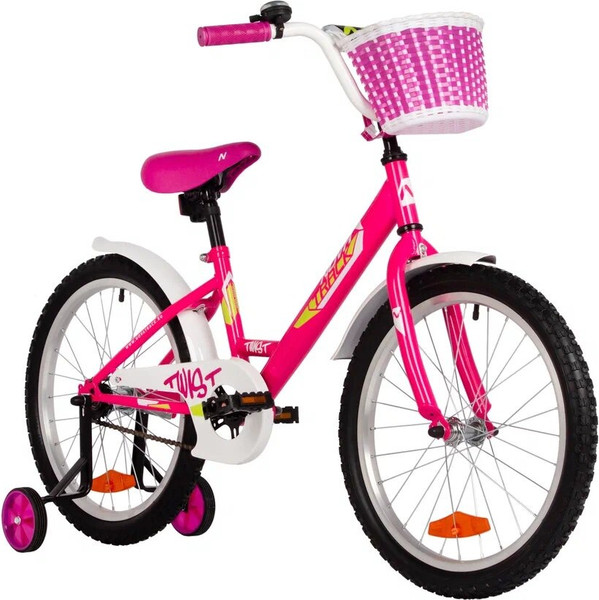 Изображение товара Детский велосипед Novatrack Twist 20 / 201TWIST.PN5 (розовый, разобранный, в коробке)