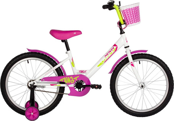 Изображение товара Детский велосипед Novatrack Twist 20 / 201TWIST.WT5 (белый)