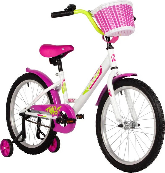 Изображение товара Детский велосипед Novatrack Twist 20 / 201TWIST.WT5 (белый)