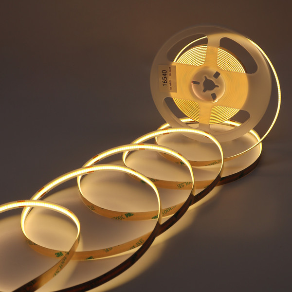 Изображение товара Светодиодная лента Truenergy 24V-COB-480D 12W/m 3000K IP20 / 16540 (5м)