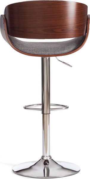 Изображение товара Стул барный Tetchair Lando (серый/орех/хром)