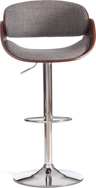 Изображение товара Стул барный Tetchair Lando (серый/орех/хром)