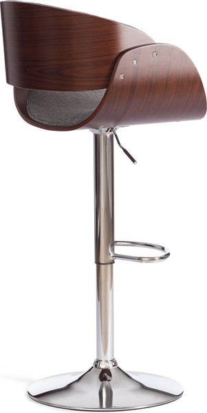 Изображение товара Стул барный Tetchair Lando (серый/орех/хром)