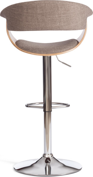 Изображение товара Стул барный Tetchair Vimta (бежевый/натуральный/хром)
