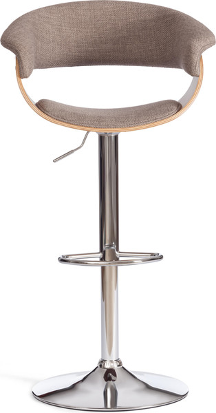 Изображение товара Стул барный Tetchair Vimta (бежевый/натуральный/хром)