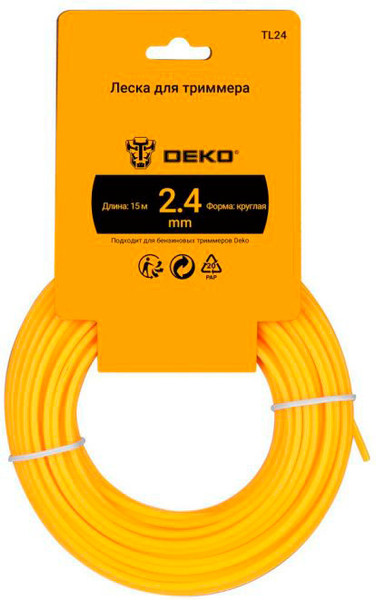 Изображение товара Леска для триммера Deko TL24 / 065-1058