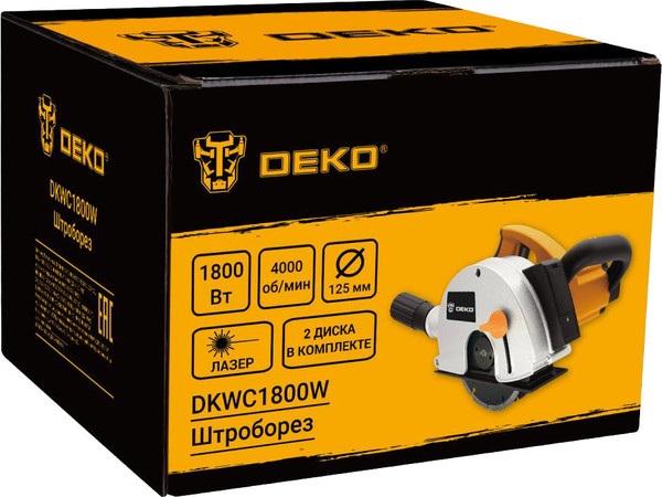 Изображение товара Штроборез Deko DKWC1800W / 083-1098