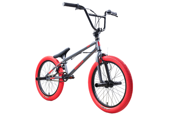 Изображение товара Велосипед STARK Madness BMX 3 2025 (темно-серый матовый/красный/красный, разобранный, в коробке)