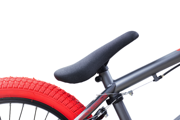 Изображение товара Велосипед STARK Madness BMX 3 2025 (темно-серый матовый/красный/красный, разобранный, в коробке)
