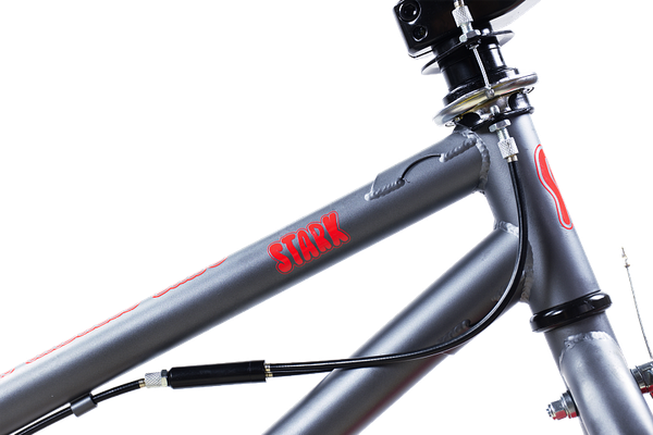 Изображение товара Велосипед STARK Madness BMX 3 2025 (темно-серый матовый/красный/красный, разобранный, в коробке)
