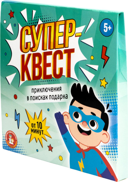 Изображение товара Развивающая игра Десятое королевство Суперквест. Приключение на поиск подарка / 05692