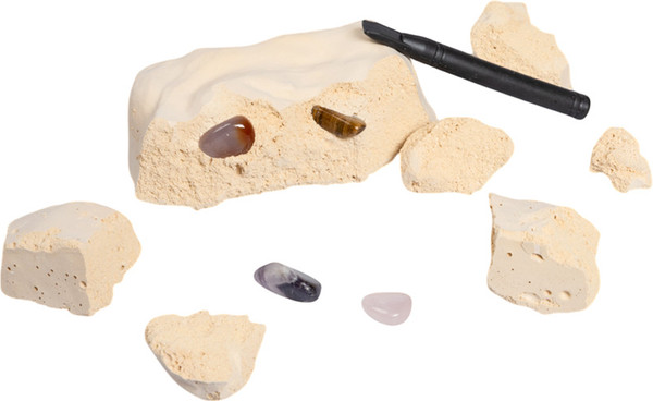 Изображение товара Набор для опытов Десятое королевство Раскопки. Натуральные самоцветы / 05740