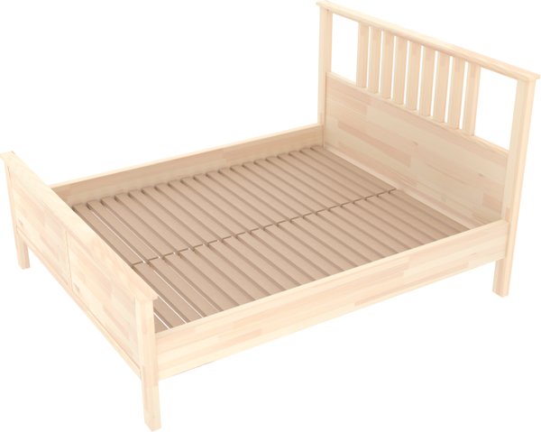 Изображение товара Двуспальная кровать ФанДОК 160x200 / Ф-156.02-01 (лак)