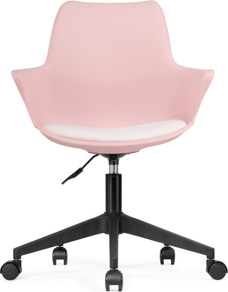 Изображение товара Кресло офисное Woodville Tulin (белый/розовый/черный)