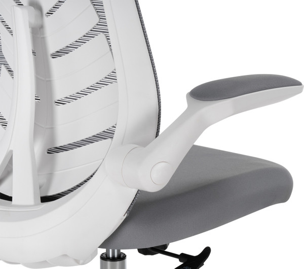 Изображение товара Кресло офисное Woodville Jimi (серый/белый)