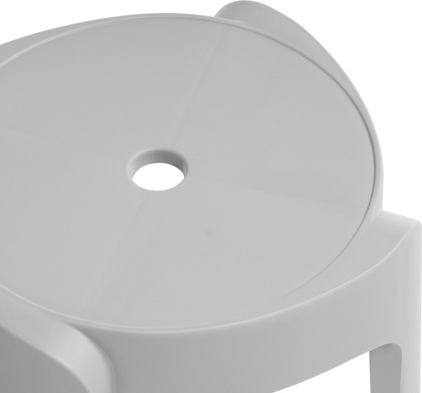 Изображение товара Табурет пластиковый Woodville Bovel (серый)